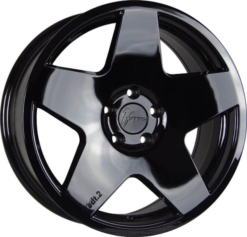 1Form Edition.2 (EDT.2) Liquid Black Alloy Wheels