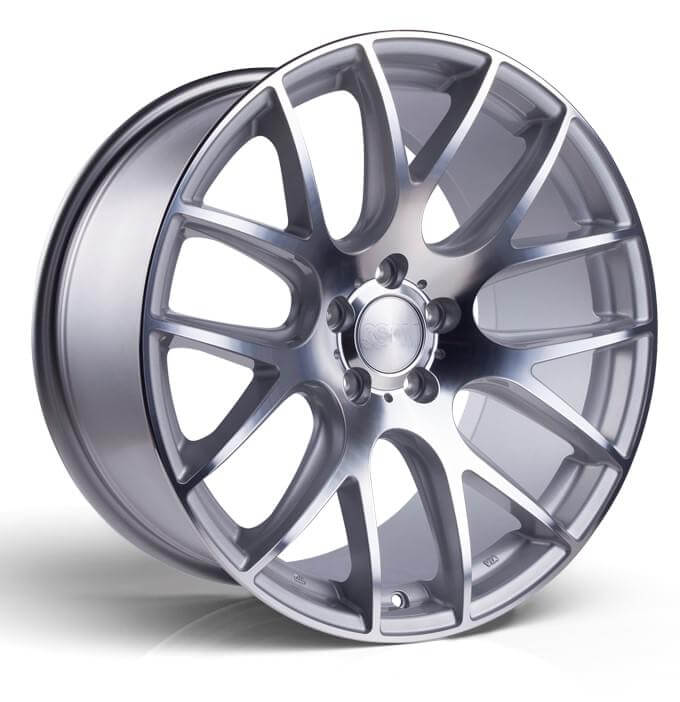3SDM 0.01 Silver Cut Alloy Wheels