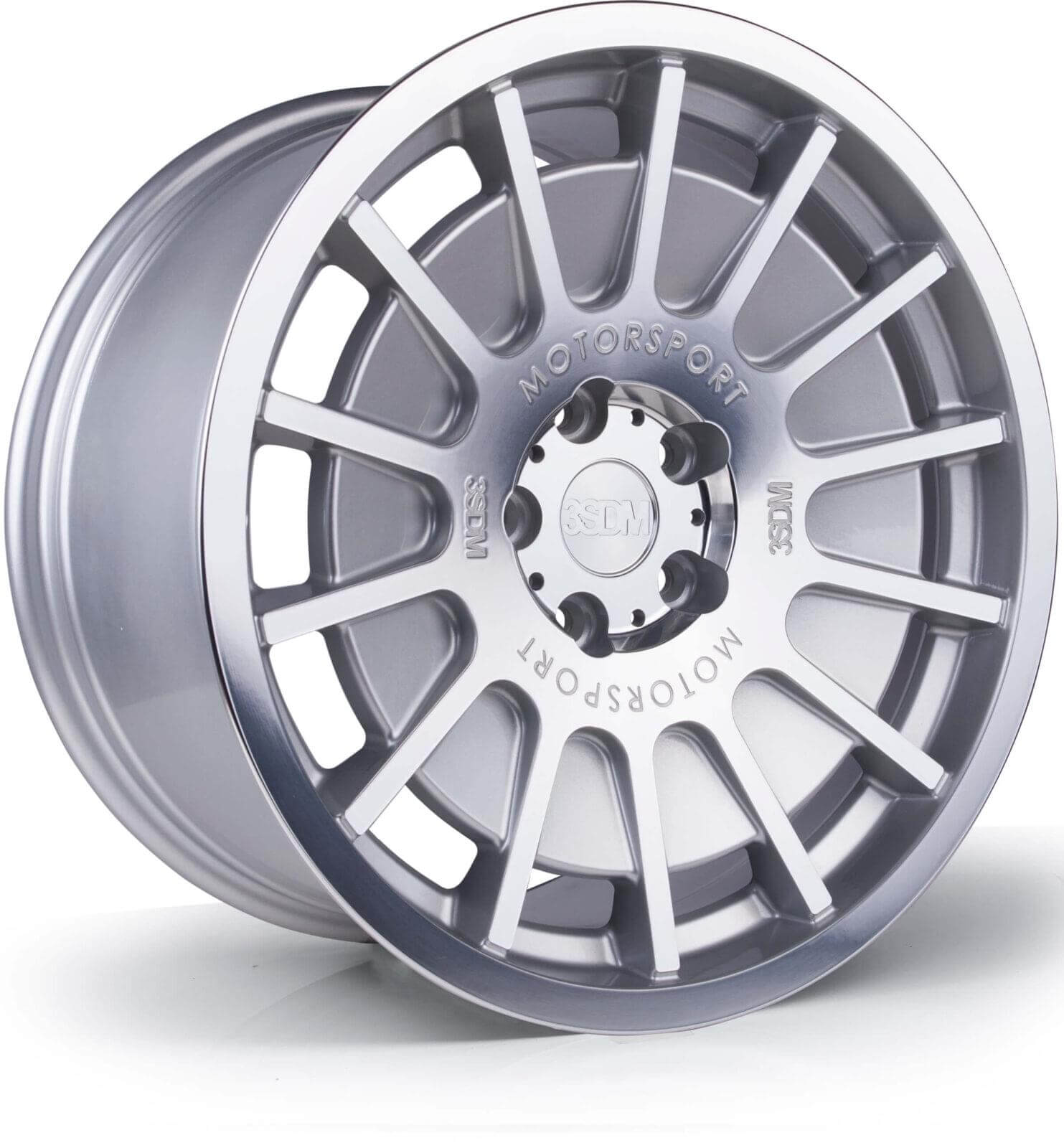 3SDM 0.66 Silver Mirror Polished Face Alloy Wheels