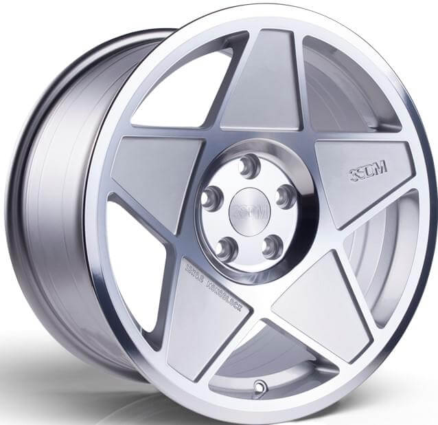 3SDM 0.05 Silver Cut Alloy Wheels