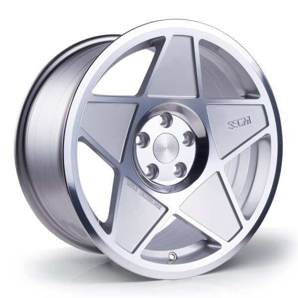 3SDM 0.05-SF - Silver Cut alloy wheel