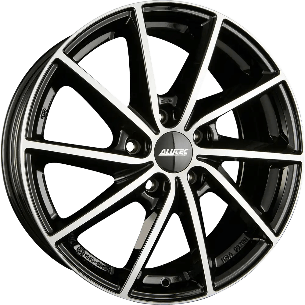 Alutec SINGA Diamond Black Grey Polished Alloy Wheels