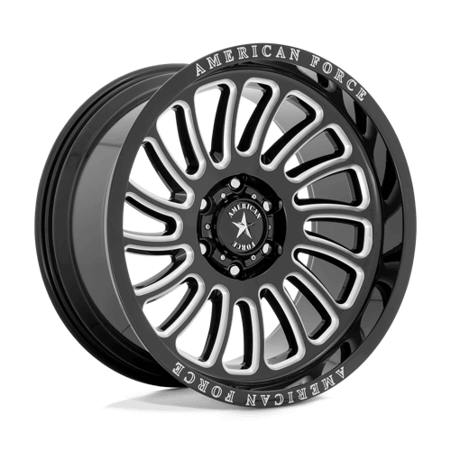 American Force Cast AC004 VULCAN - Gloss Black Milled alloy wheel