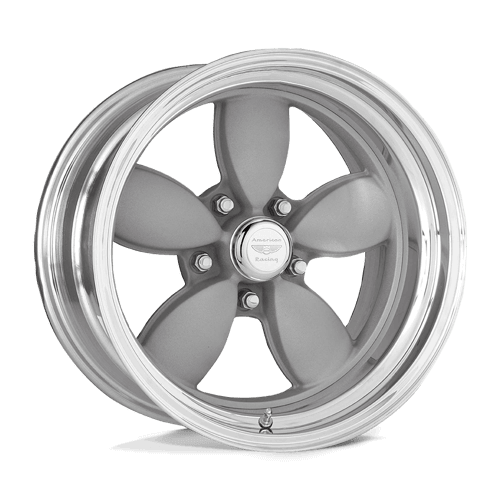 American Racing Vintage VN402 CLASSIC 200S - Two-piece Mag Gray Center Polished Barrel alloy wheel
