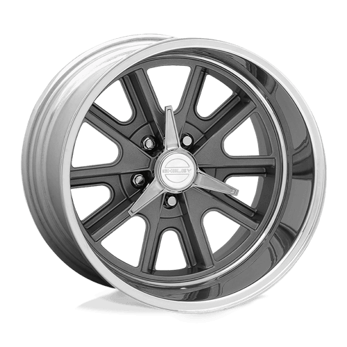 American Racing Vintage VN427 SHELBY COBRA - Two-piece Mag Gray Center Polished Barrel alloy wheel