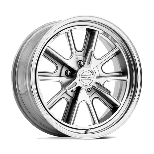 American Racing Vintage VN427 SHELBY COBRA - Two-piece Polished alloy wheel