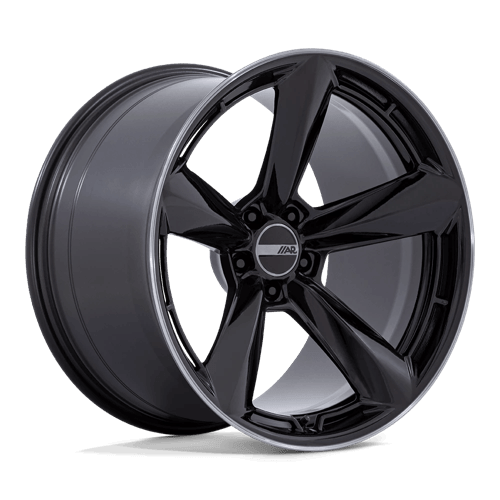 American Racing TTF - Gloss Black W/ Double Dark Tint Lip alloy wheel