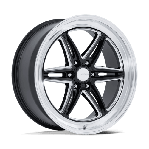 American Racing AR953 GROOVE 6 DRAG - Gloss Black Milled W/ Diamond Cut Lip alloy wheel