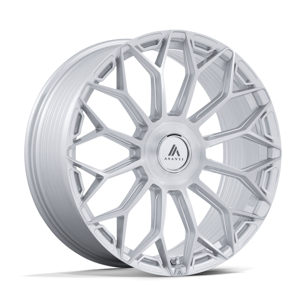 Asanti Black AB051 ENVOY Gloss Silver W/ Brushed Face Asanti
