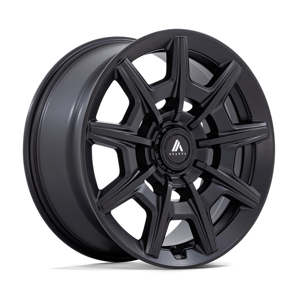 Asanti Black AB041 ESQUIRE Satin Black Gloss Black Face Asanti