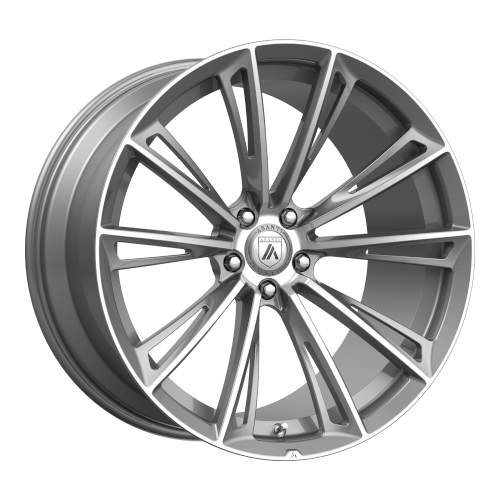 Asanti Black ABL30 CORONA - Titanium Brushed