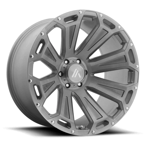 Asanti Off Road AB813 CLEAVER - Titanium-brushed alloy wheel