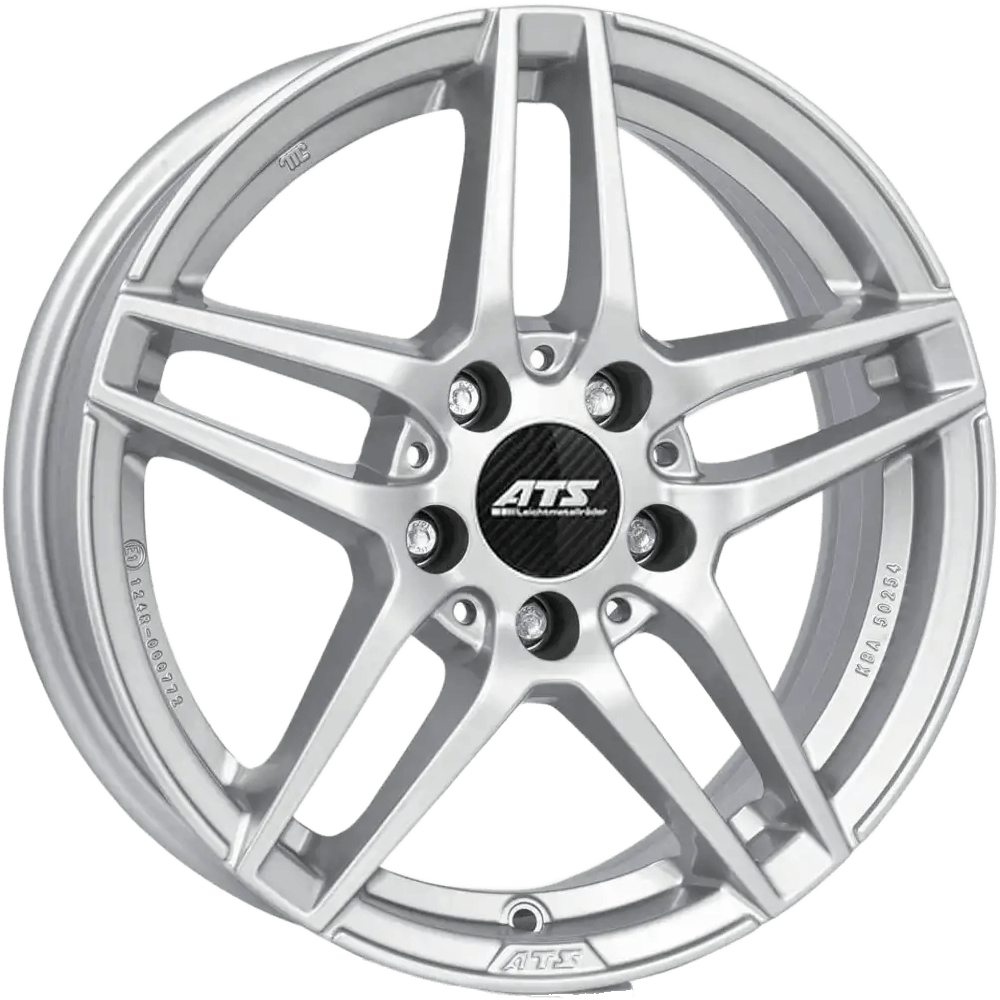 ATS Mizar Polar Silver Alloy Wheels
