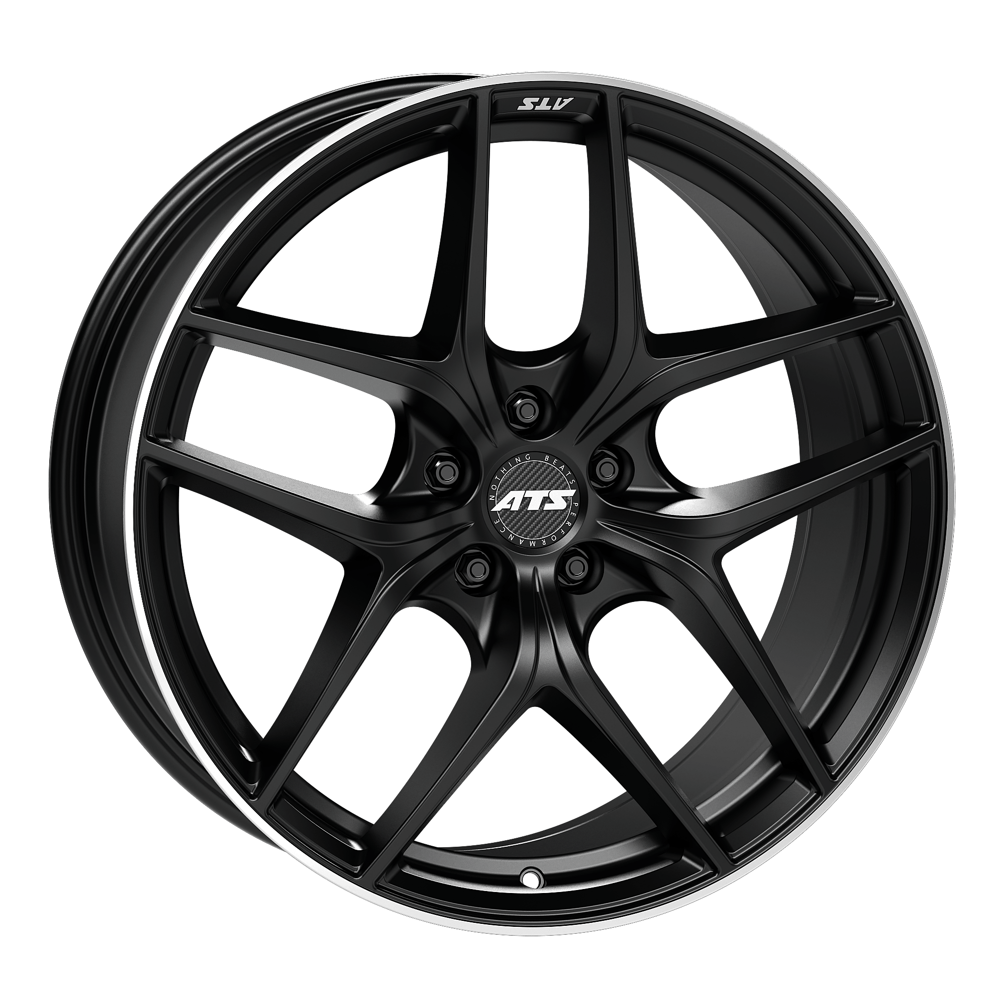 ATS Competition 2 Racing Black Polished Alloy Wheels