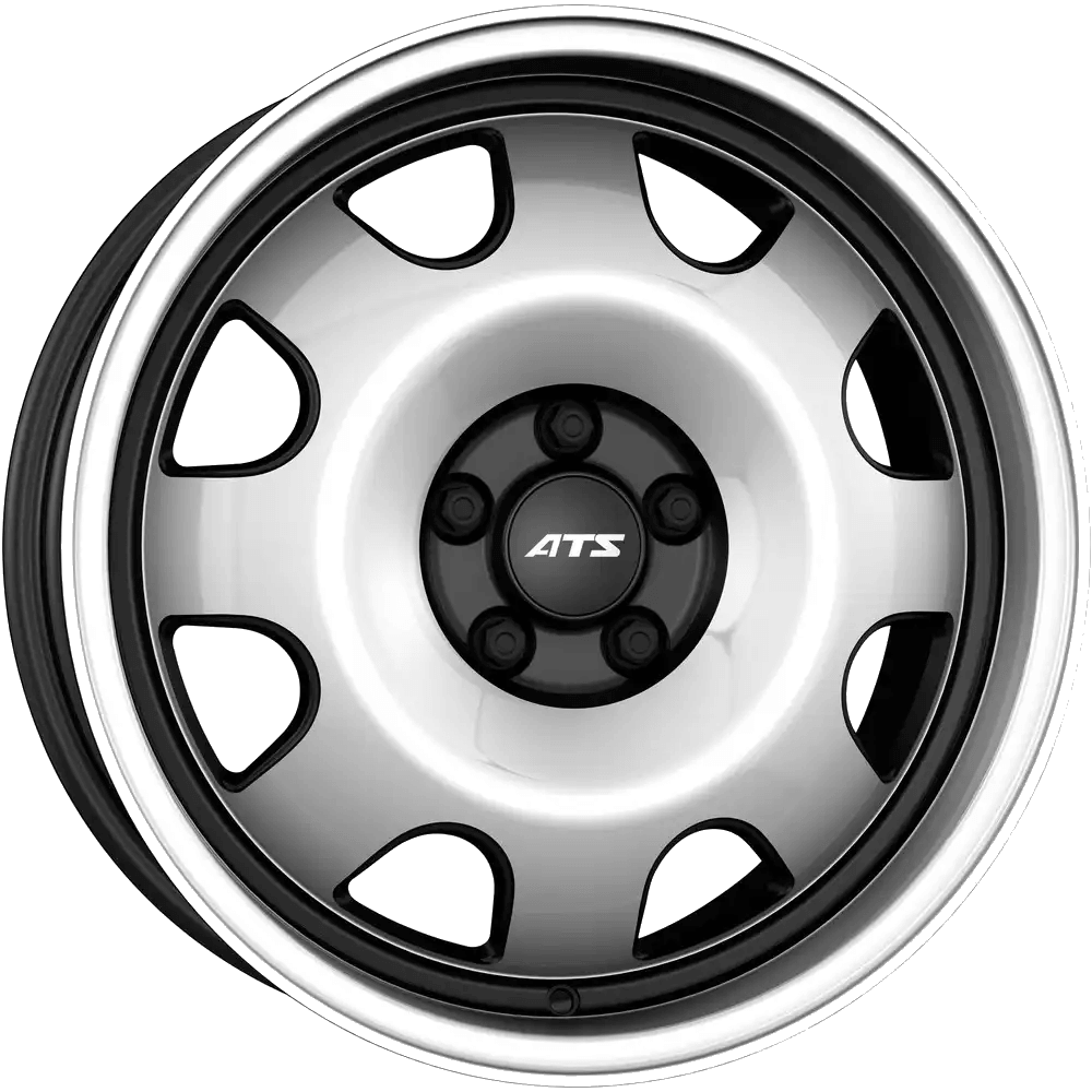 ATS CUP FORGED Diamond Black Grey Polished Alloy Wheels