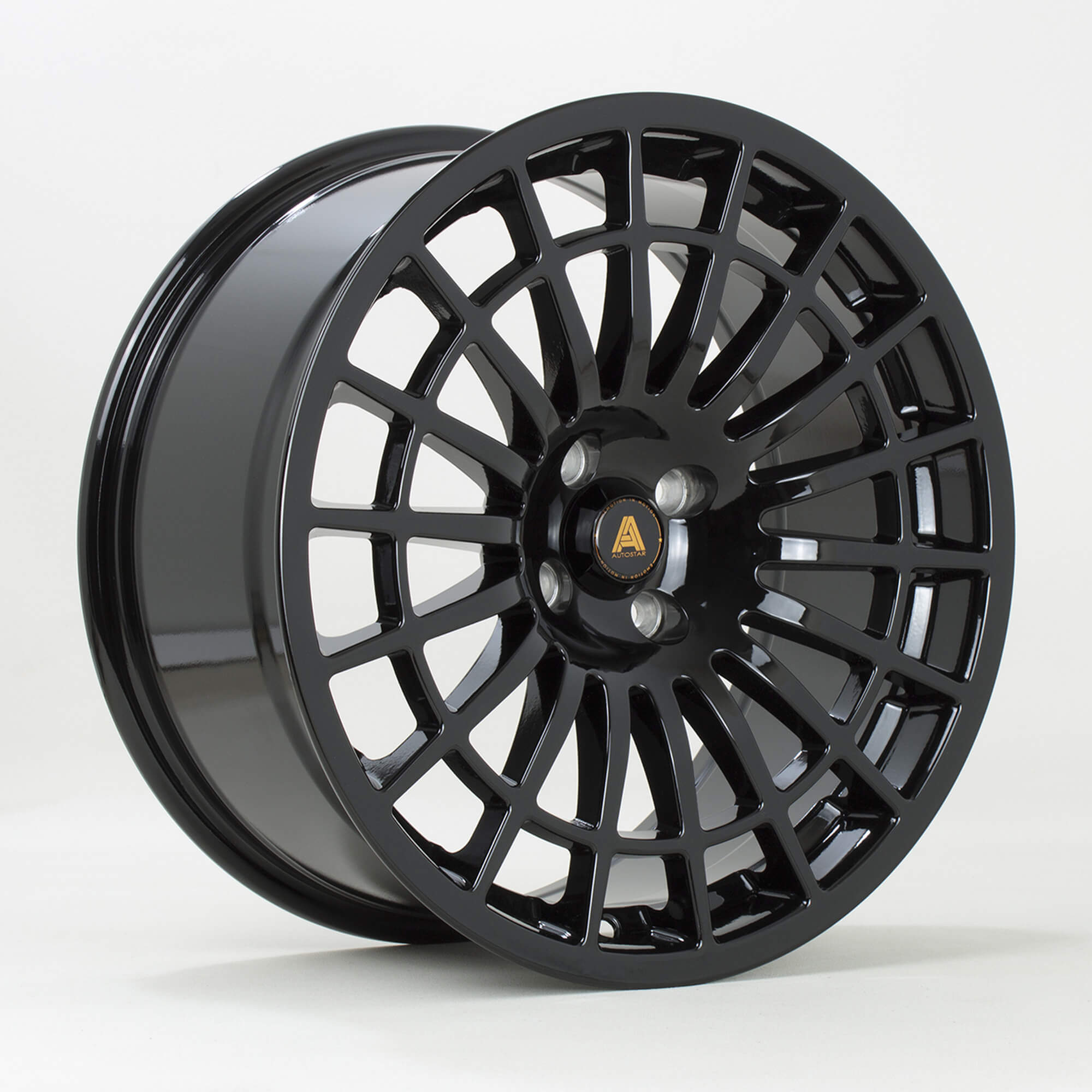 Autostar 500plus Black Alloy Wheels