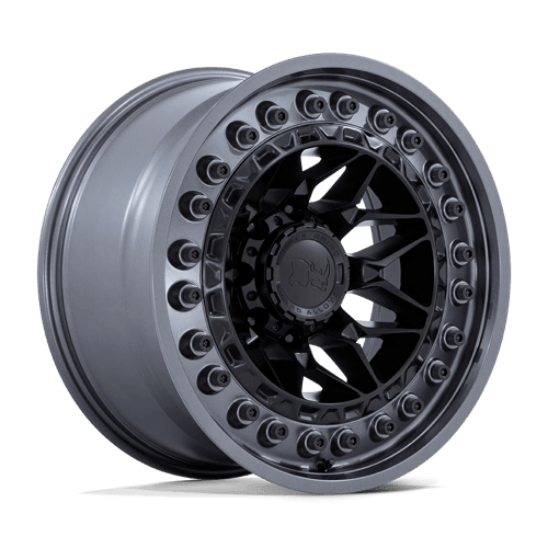 Black Rhino Hard Alloys ALPHA Matte Black W/ Gunmetal Lip Black