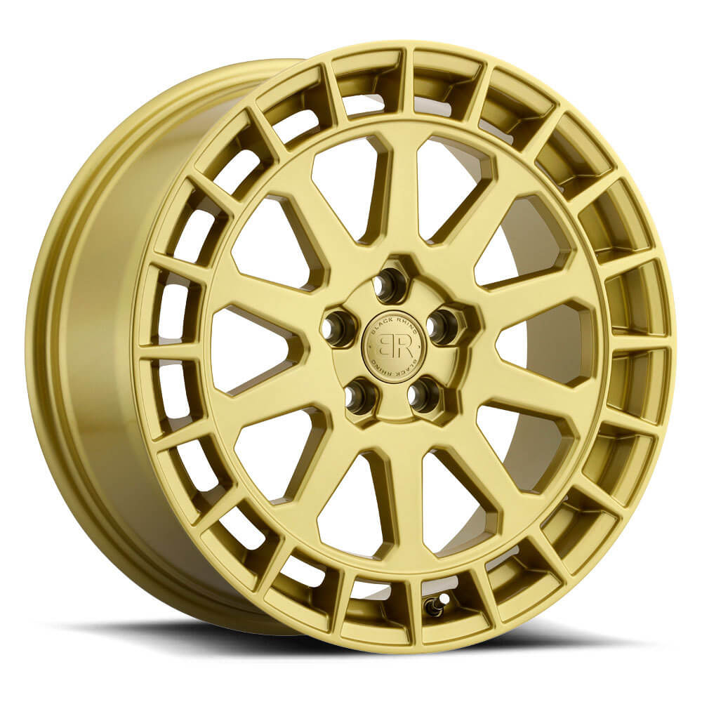 BLACK RHINO BOXER - Gloss Gold alloy wheel