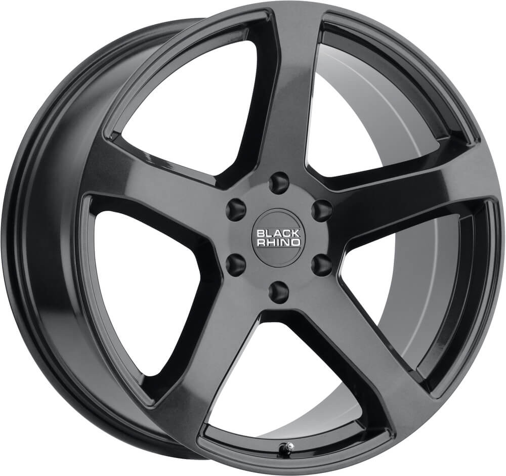 BLACK RHINO FARO - Metallic Black alloy wheel