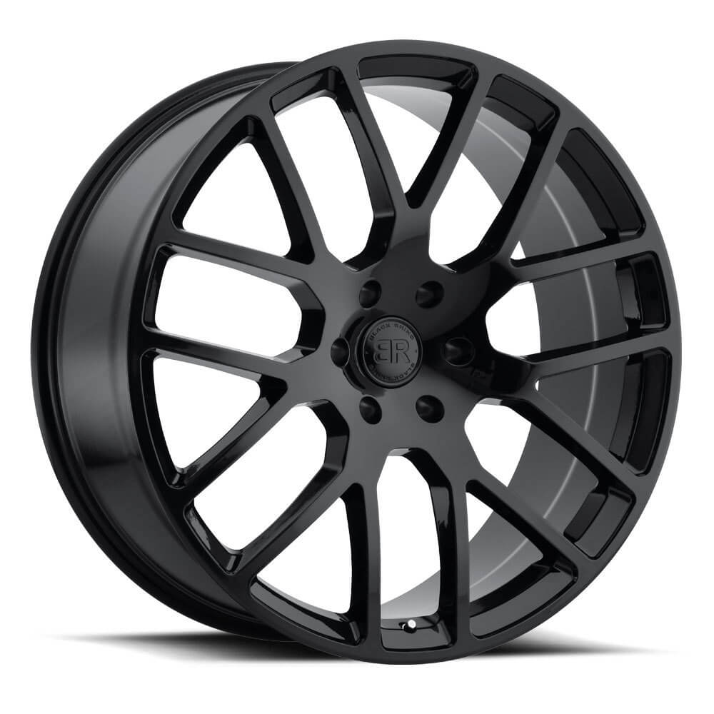 BLACK RHINO KUNENE - Gloss Black alloy wheel