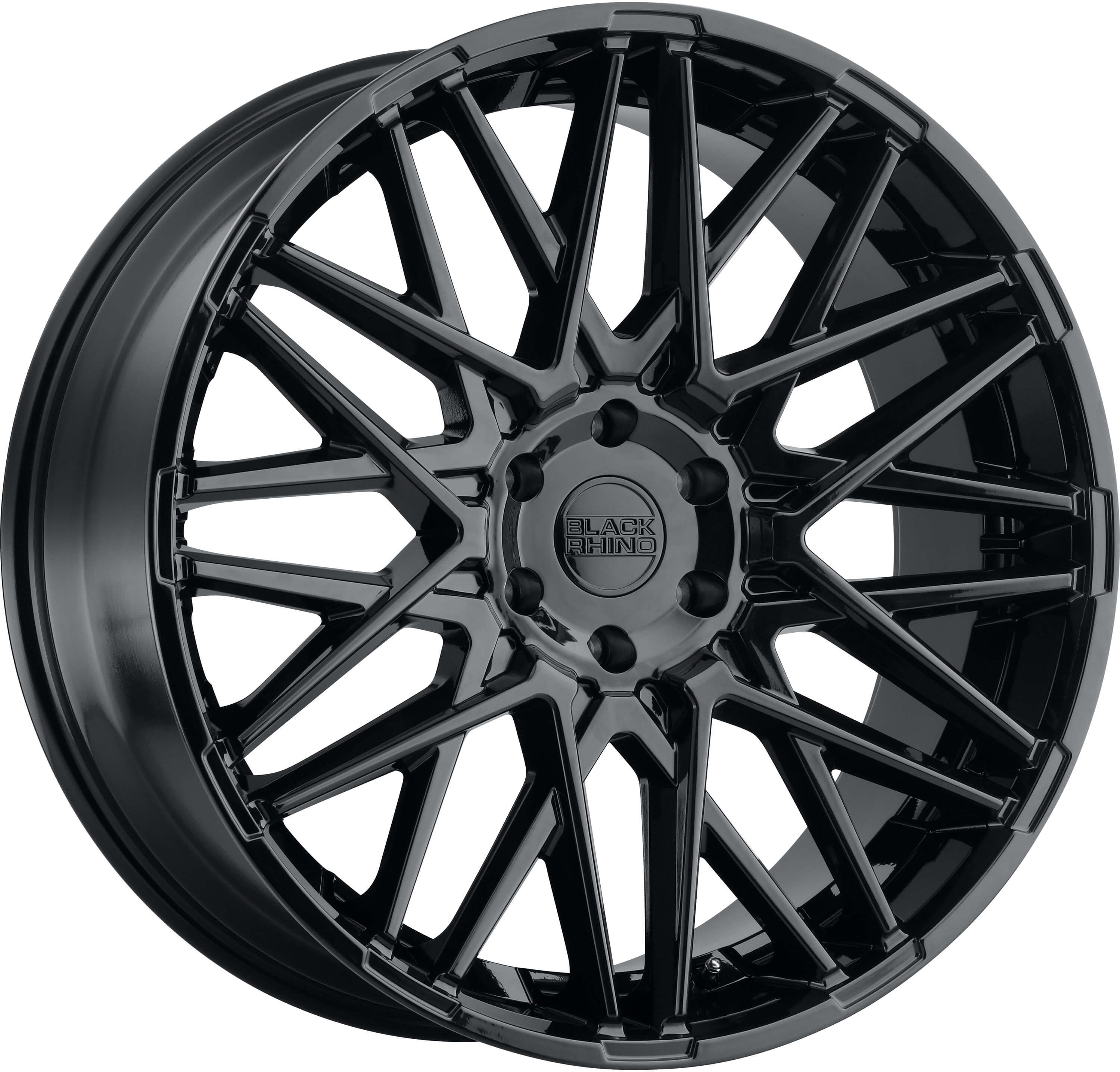 BLACK RHINO MOROCCO - Gloss Black alloy wheel