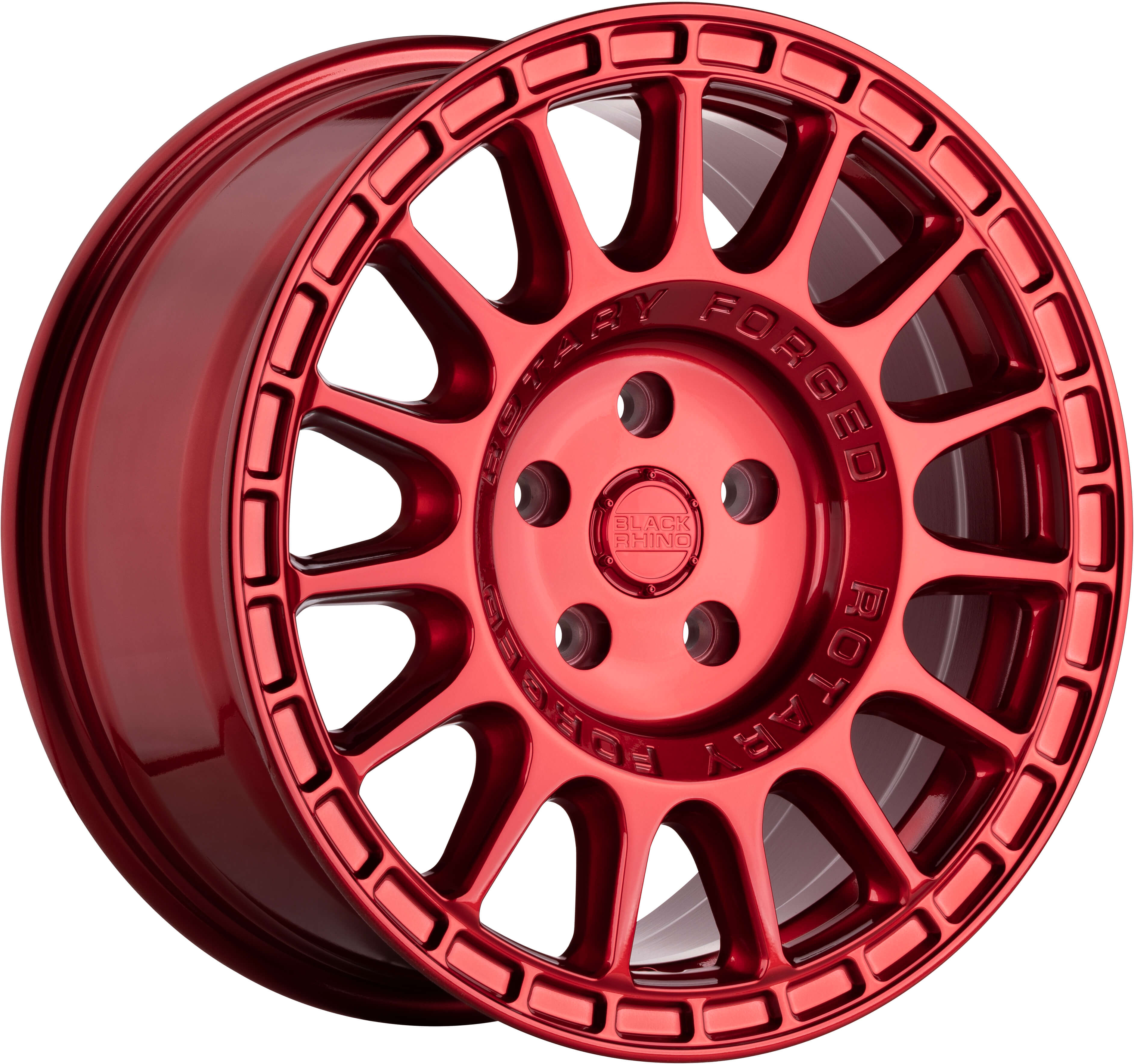 BLACK RHINO SANDSTORM - Candy Red alloy wheel
