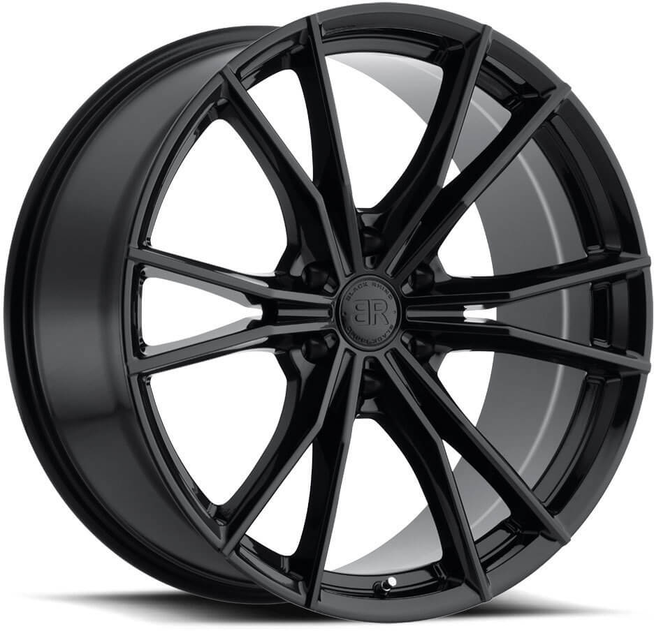 BLACK RHINO ZION - Gloss Black alloy wheel