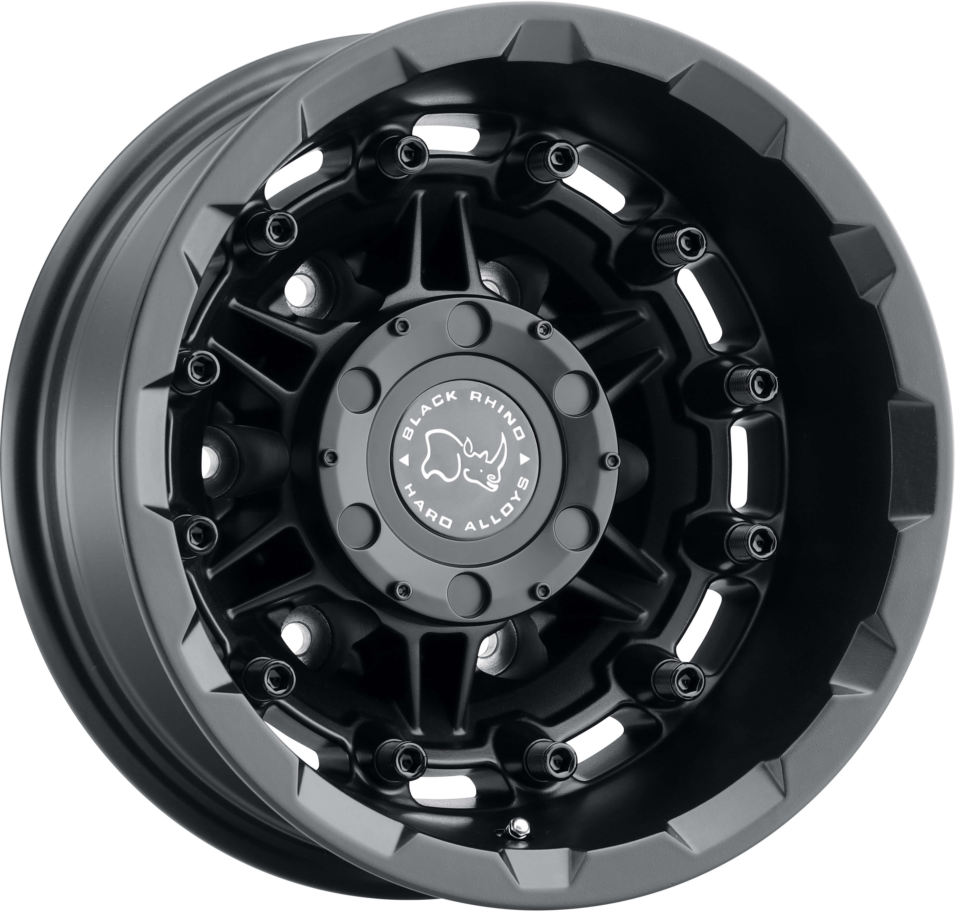 BLACK RHINO DESTROYER - Textured Matte Black alloy wheel