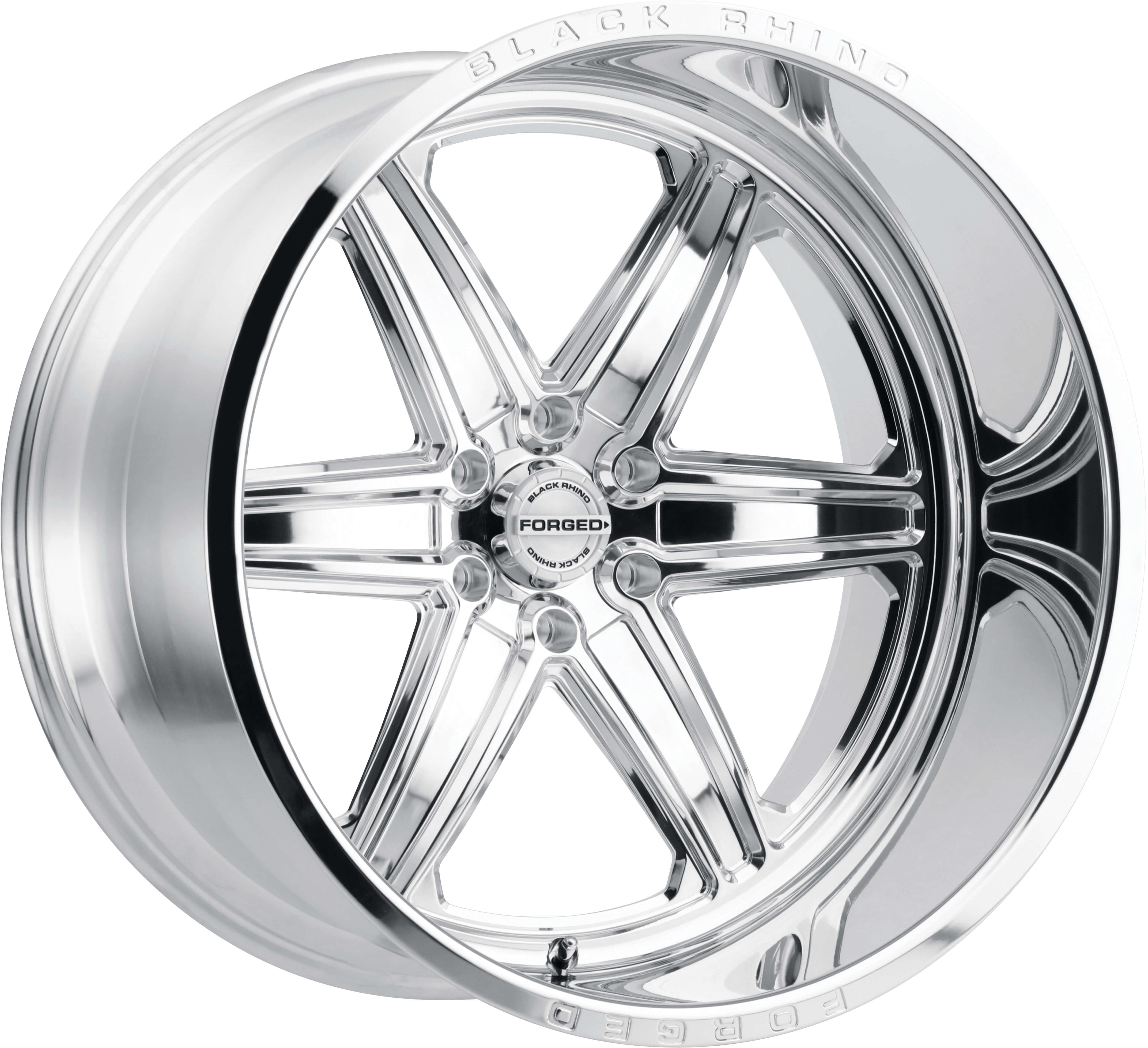BLACK RHINO MARAUDER - Polished alloy wheel