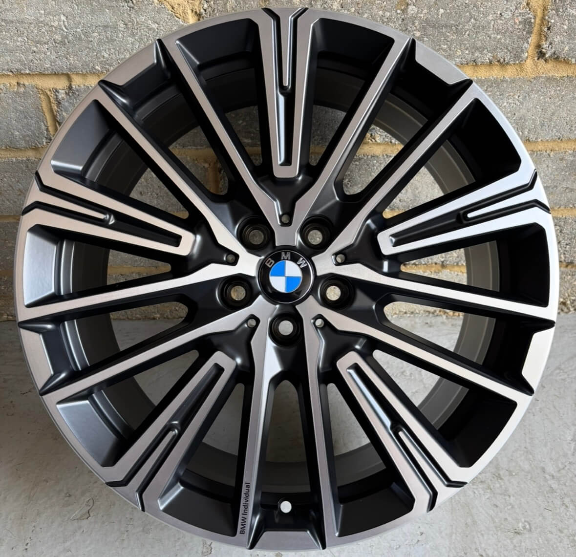 BMW OEM 869I Satin Black Diamond Cut Alloy Wheels