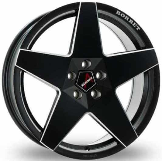 Borbet A neu - Black Matt alloy wheel