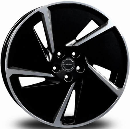 Borbet AE - Black Polished alloy wheel