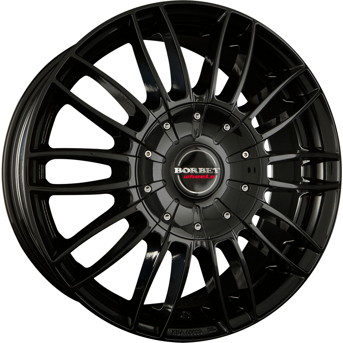 Borbet CW3 - Black Glossy alloy wheel
