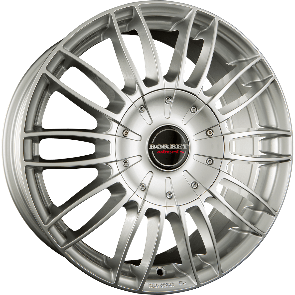 Borbet CW3 - Sterling Silver alloy wheel