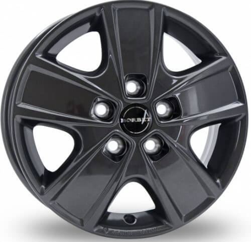Borbet CWG - Mistral Anthracite Glossy alloy wheel
