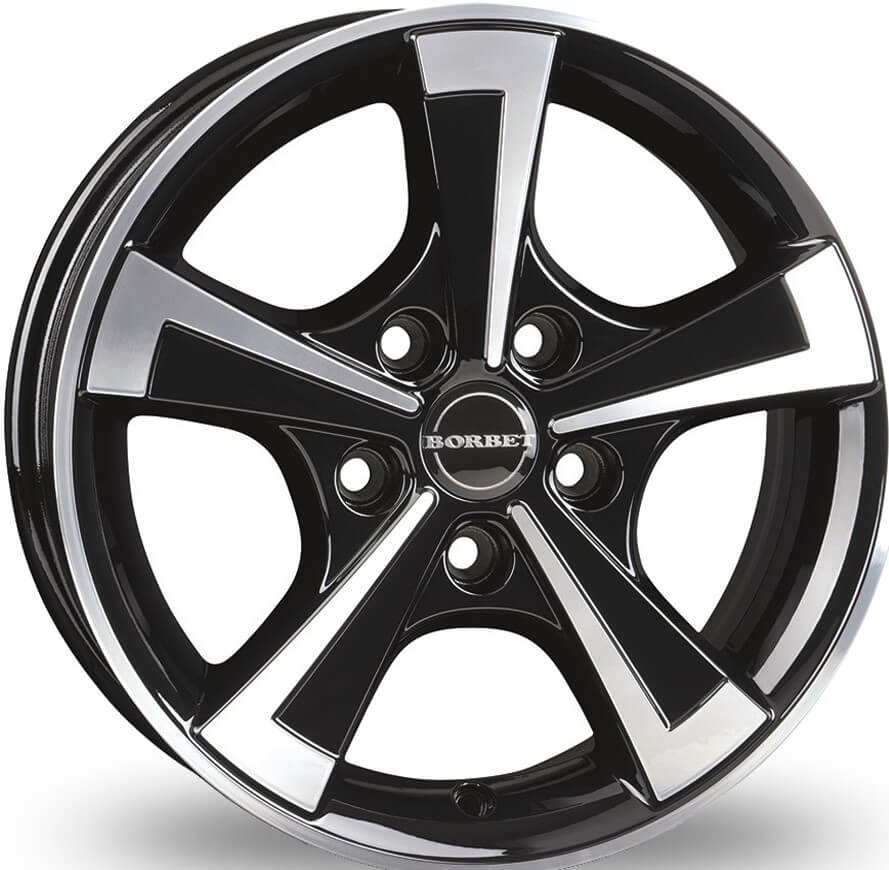 Borbet CWT - Black Polished Glossy alloy wheel