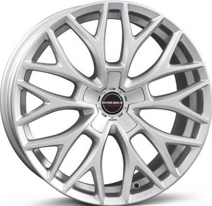 Borbet DY - Brilliant Silver alloy wheel