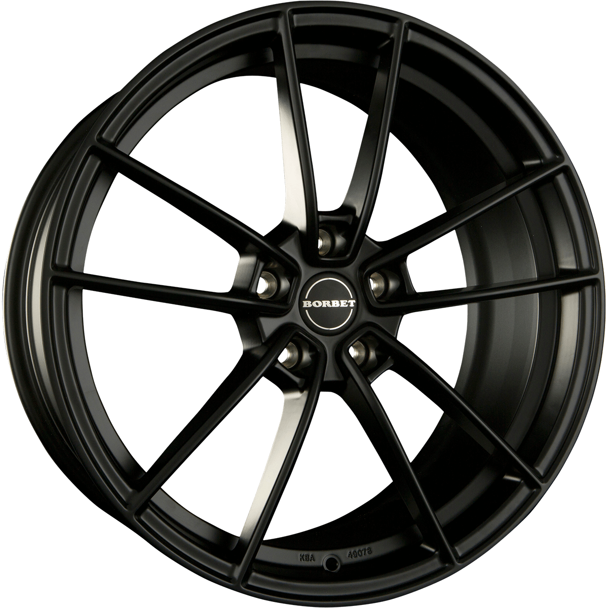 Borbet FF1 - Deep Black Matt alloy wheel