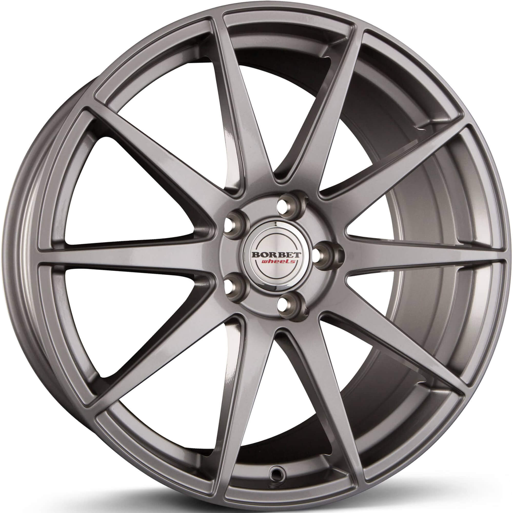 Borbet GTX - Gloss Titanium alloy wheel