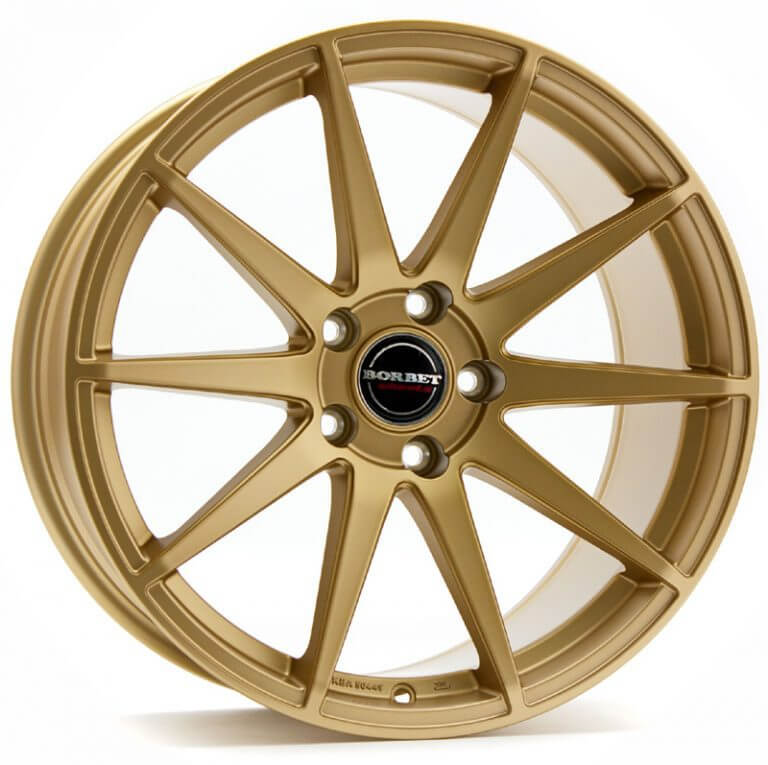 Borbet GTX - Gold Matt alloy wheel