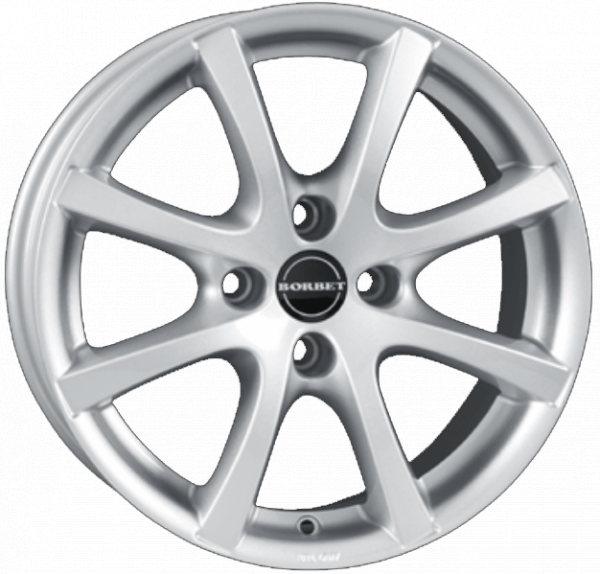 Borbet LV4 - Crystal Silver alloy wheel