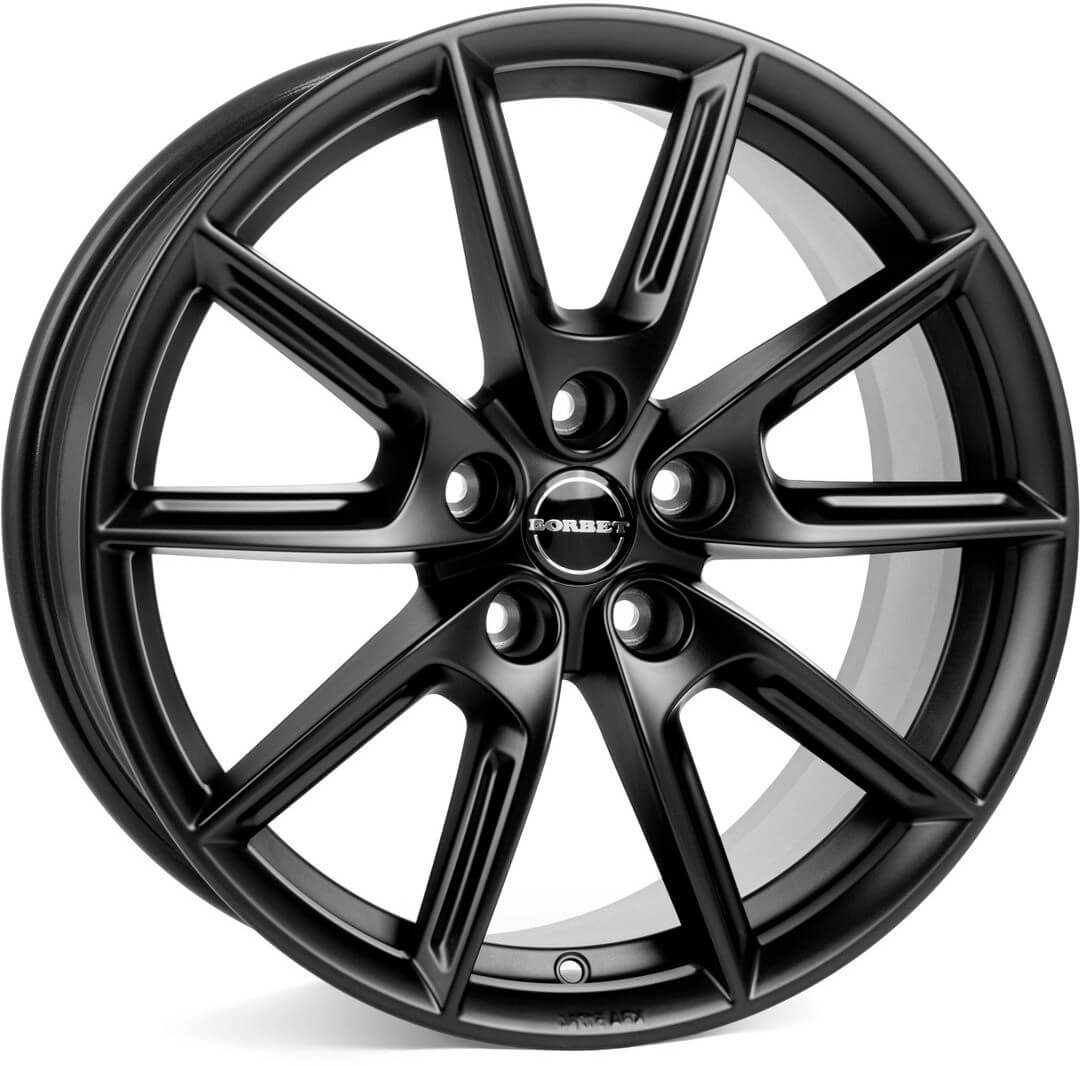 Borbet LX18 - Black Matt alloy wheel