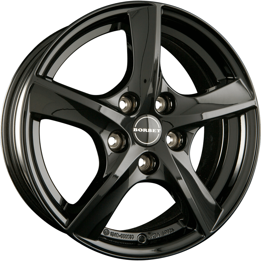 Borbet TL - Black Glossy alloy wheel