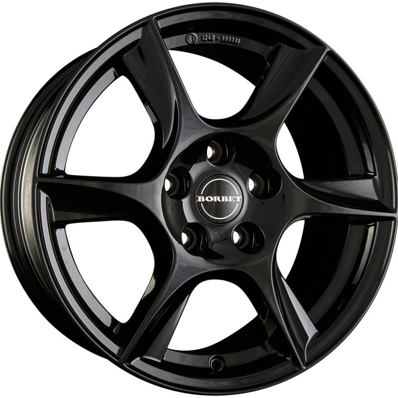 Borbet TL4 - Black Glossy alloy wheel