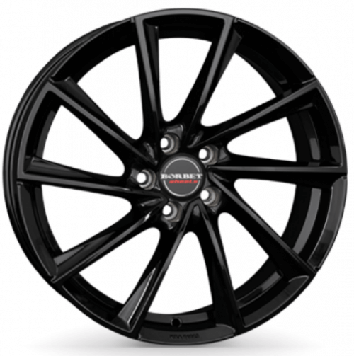 Borbet VTX - Black Glossy alloy wheel