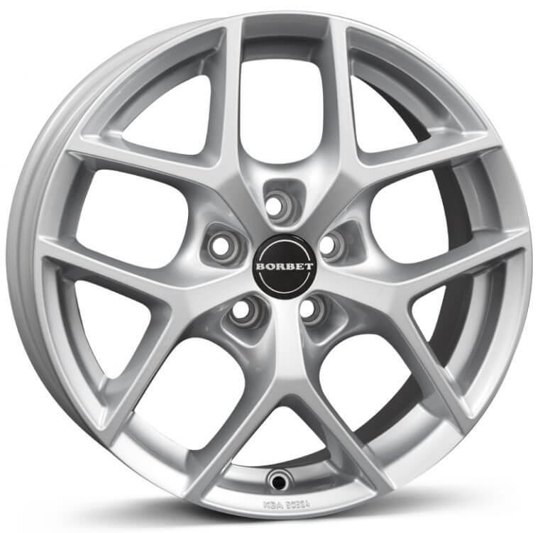 Borbet Y - Crystal Silver alloy wheel