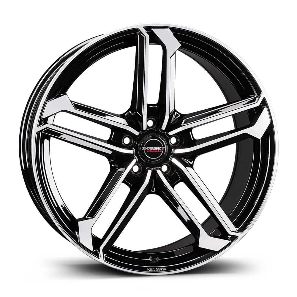 Borbet ATX - Black Polished Glossy alloy wheel
