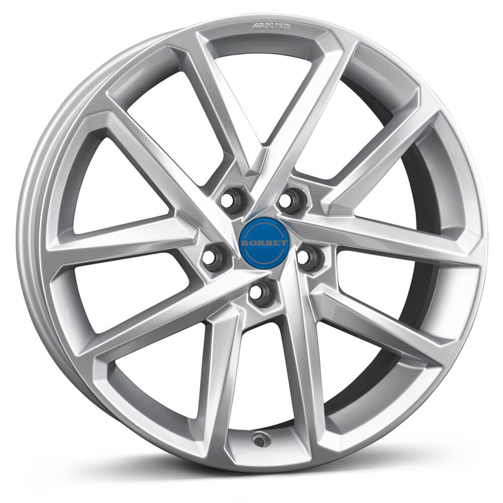 Borbet N - Crystal Silver alloy wheel
