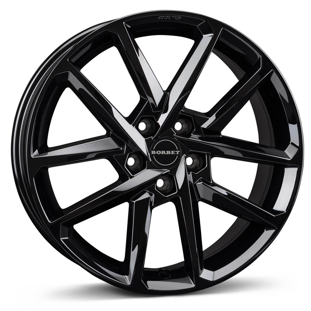 Borbet N - Black Glossy alloy wheel