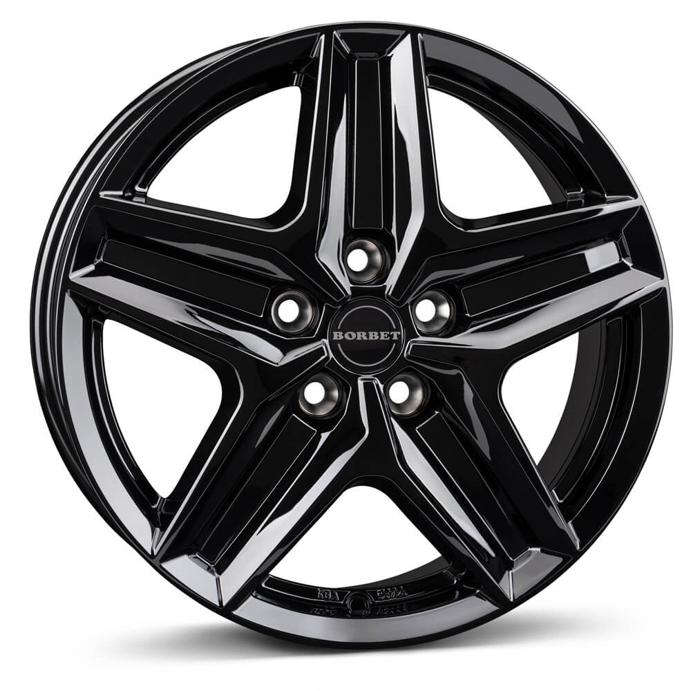 Borbet CWZ - Black Glossy alloy wheel